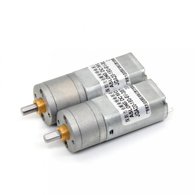 12V DC Reduction Micro Motor JGA20-180 Micro DC Reduction Motor Magnet vĩnh viễn tốc độ thấp 8