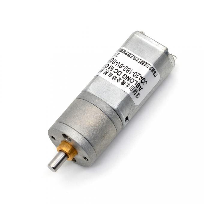 12V DC Reduction Micro Motor JGA20-180 Micro DC Reduction Motor Magnet vĩnh viễn tốc độ thấp 11