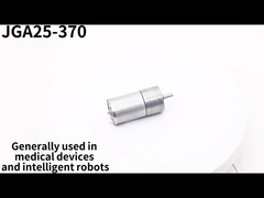 ASLONG Động Cơ Nhỏ JGA25-370 6/12/24 V 7.5-1931RPPM Động Cơ Giảm Tốc DC Bằng Kim Loại Nguyên Chất