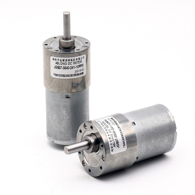 Micro Motor Gear Motor JGB37-3540 37mm 24V 9-1280RPM 37mm Bộ mô-men xoắn cao Tốc độ xoắn thấp 24v DC Gear Motor