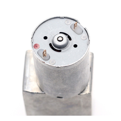 ASLONG JGY-370 37mm 6/12/24V Động cơ giảm tốc bánh răng sâu DC thu nhỏ với động cơ tốc độ thấp tự khóa