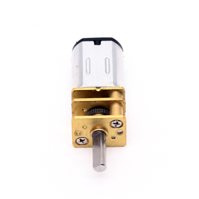 Động cơ điện nhỏ 6v Gearbox giảm 210: 1 DC Động cơ giảm kim loại nhỏ 6V 71RPM