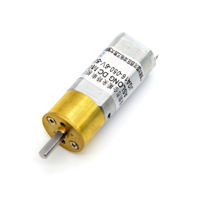 050 Dc Motor Dc Miniature Gear Motor Tốc độ thấp Động cơ nhỏ JGA16-050 12V42RPM 188:1 hộp số nhỏ cho động cơ Dc