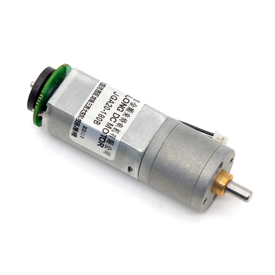 Bộ mã hóa động cơ bàn chải JGA20-180B 12V 21RPM 1:374 12v Dc Motor With Encoder Micro Dc Gear Motor With Encoder