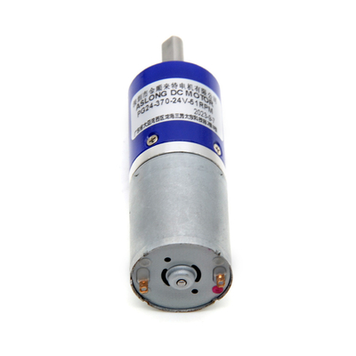 Động cơ cắt giảm bánh răng kim loại hành tinh mô-men xoắn lớn PG24-370 24mm 24V Dc Động cơ bánh răng hành tinh