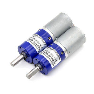 Động cơ cắt giảm bánh răng kim loại hành tinh mô-men xoắn lớn PG24-370 24mm 24V Dc Động cơ bánh răng hành tinh