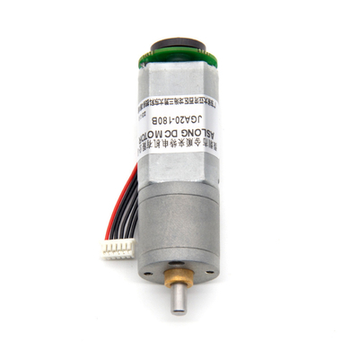 Động cơ bộ mã hóa nhỏ Dc Gear JGA20-180B 12V 258RPM 1:31 Micro Motors Encoder Dc Motor Brush