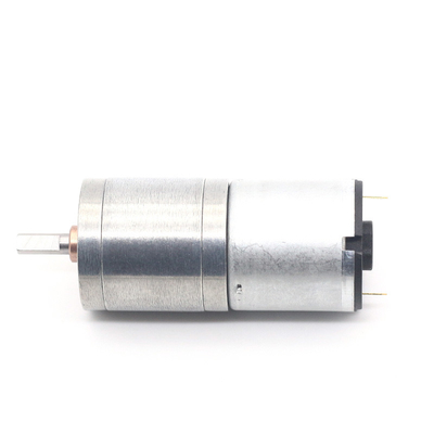 Mini Micro Low Noise 12v JGA25-340 12V 77RPM 1:103 Với Metal Gear tốc độ thấp mô-men xoắn lớn