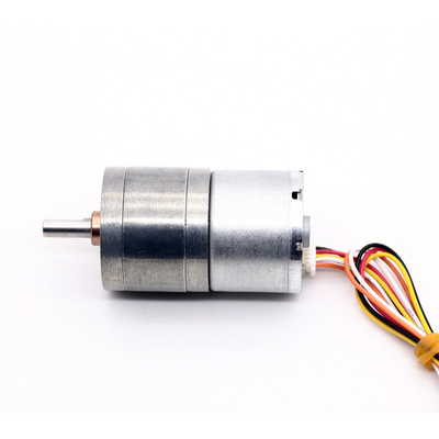 Động cơ giảm tốc 12V 9RPM Micro DC JGA25-2418 Động cơ giảm tốc 25mm BLDC