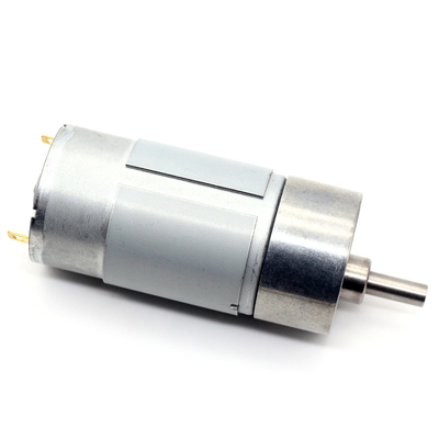 Động cơ bánh răng hành tinh siêu nhỏ có mô-men xoắn cao Động cơ DC 24V 6000RPM với dây dẫn Dia 37mm