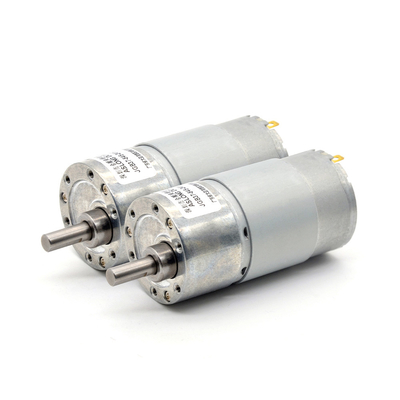 JGB37-545 Động cơ bánh răng kim loại siêu nhỏ 12V 24V 35rpm Động cơ Dc tốc độ thấp