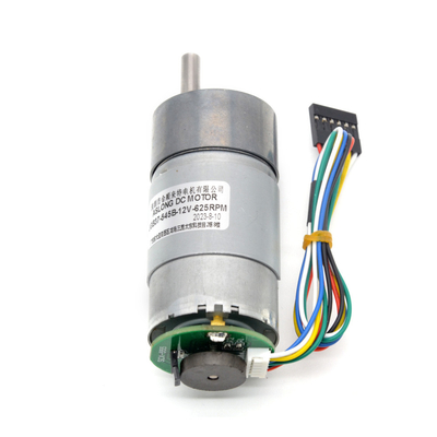 2000 RPM Động cơ bánh răng giảm tốc độ kim loại Mô-men xoắn cao 24V DC với bộ mã hóa