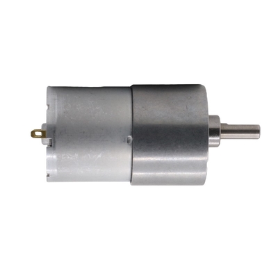 ASLONG JGB37-3530 12/24V 33-265RPM DC Đánh răng DC Reduction Motor Center Output Gearbox Động cơ tốc độ thấp