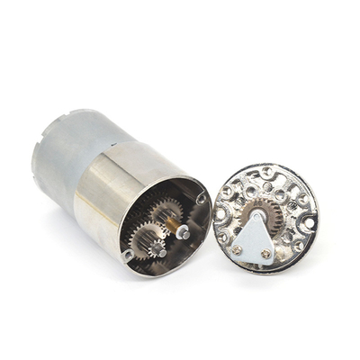 Động cơ bánh răng mini DC 37mm ZGA37-3530 12V hộp số đầu ra trung tâm 24V động cơ tốc độ thấp