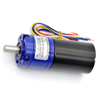 24V 8/1600RPM Động cơ Gear Hành tinh DC không chải 36mm PG36-3650 Nam châm vĩnh viễn 12V/24V DC Gear Motor