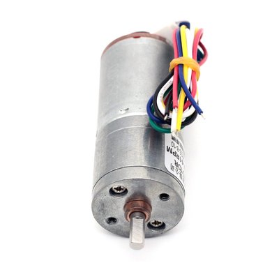 6v 12v 25mm Đánh răng DC Động cơ mã hóa JGA25-370B mô-men xoắn cao 25mm Đánh răng DC Động cơ