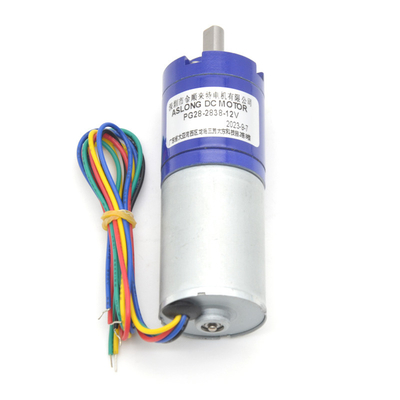 Động cơ chuyển số Dc không bàn chải hành tinh Pg28-2838 12v Dc Động cơ chuyển số hành tinh nhỏ không bàn chải