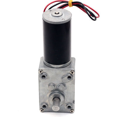 Động cơ giảm mô-men xoắn lớn DC Worm Gear A58-31ZY DIY Động cơ biến động tự khóa mô-men xoắn cao