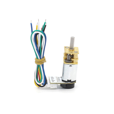 JGA12-N20 Động cơ hộp số DC Mini với bộ mã hóa mô-men xoắn cao 12V N20 Động cơ DC